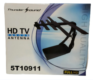 5T10911 Antena Digital Full Hd Interiores y Exteriores HDTV 1080P
