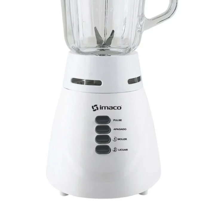 LICUADORA VASO DE VIDRIO 500WATS IMACO