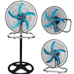 VENTILADOR INDUSTRIAL DE 5 ASPAS METALICO