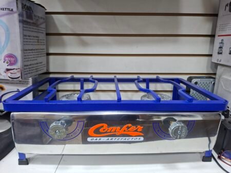 COCINA DE MESA DE DOS HORNILLAS CON PATAS COMFER