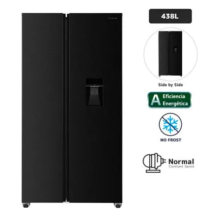 REFRIGERADOR BLACKLINE SBS 442L BI