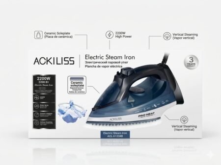 PLANCHA DE VALOR ELECTRICA ACKILI55 ACL-61234B