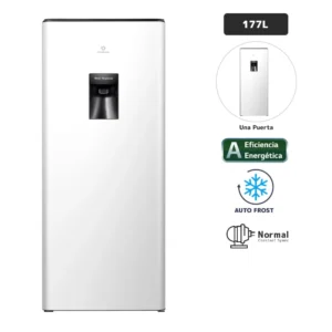 REFRIGERADORA INDURAMA RI-289DBL 177L BL