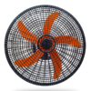 VENTILADOR DE 5 ASPAS DE PLASTICO 18" NARANJA