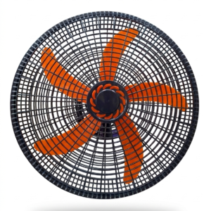 ventilador_naranja VENTILADOR DE 5 ASPAS DE PLASTICO 18" NARANJA