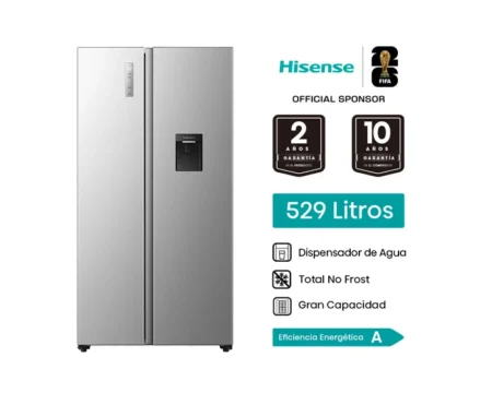REFRIGERADORA HISENSE 529L RS3P558ESA
