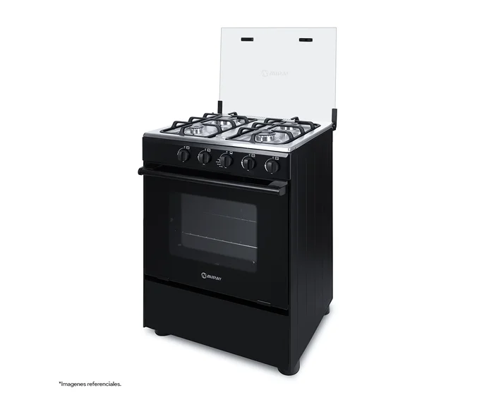 Cocina A Gas 4 Hornillas Eléctrico MIDEA MGS24FS2LFABBC