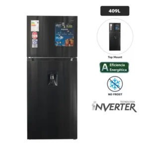 Refrigeradora OSTER 409L No Frost OS-PNFMI1502EBDI Negro