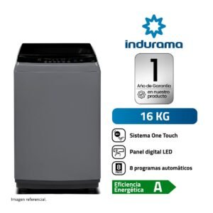 Lavadora 16kg Carga Superior LRI-16DGR Indurama