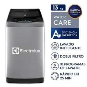 Lavadora Electrolux Carga Superior 13kg Premium Gris EWIW13F2USVG