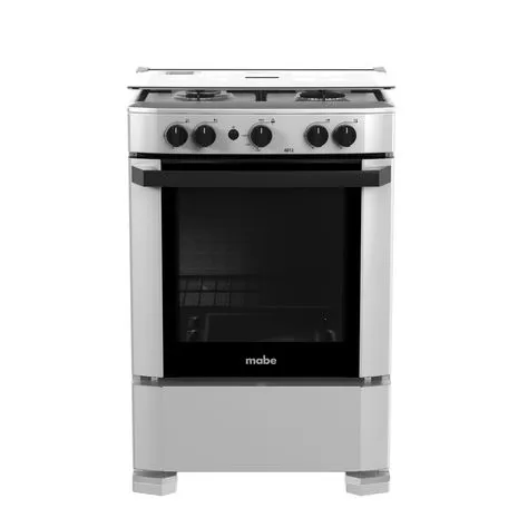 Cocina a Gas MABE 4 Quemadores CMP6012AG1 Silvery
