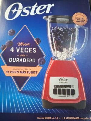 LICUADORA CLASICA OSTER  ROJA BLSTKAG-RPB